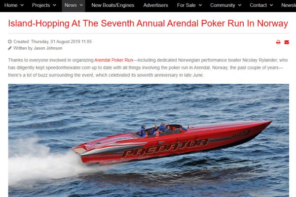 Speed On The Water 2019
